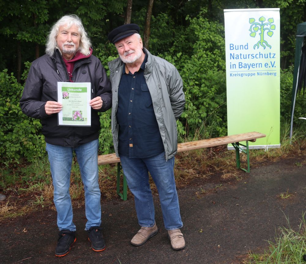 Spender Karl-Heinz Beyer (Foto: Wolfgang Dötsch) Spender Karl-Heinz Beyer