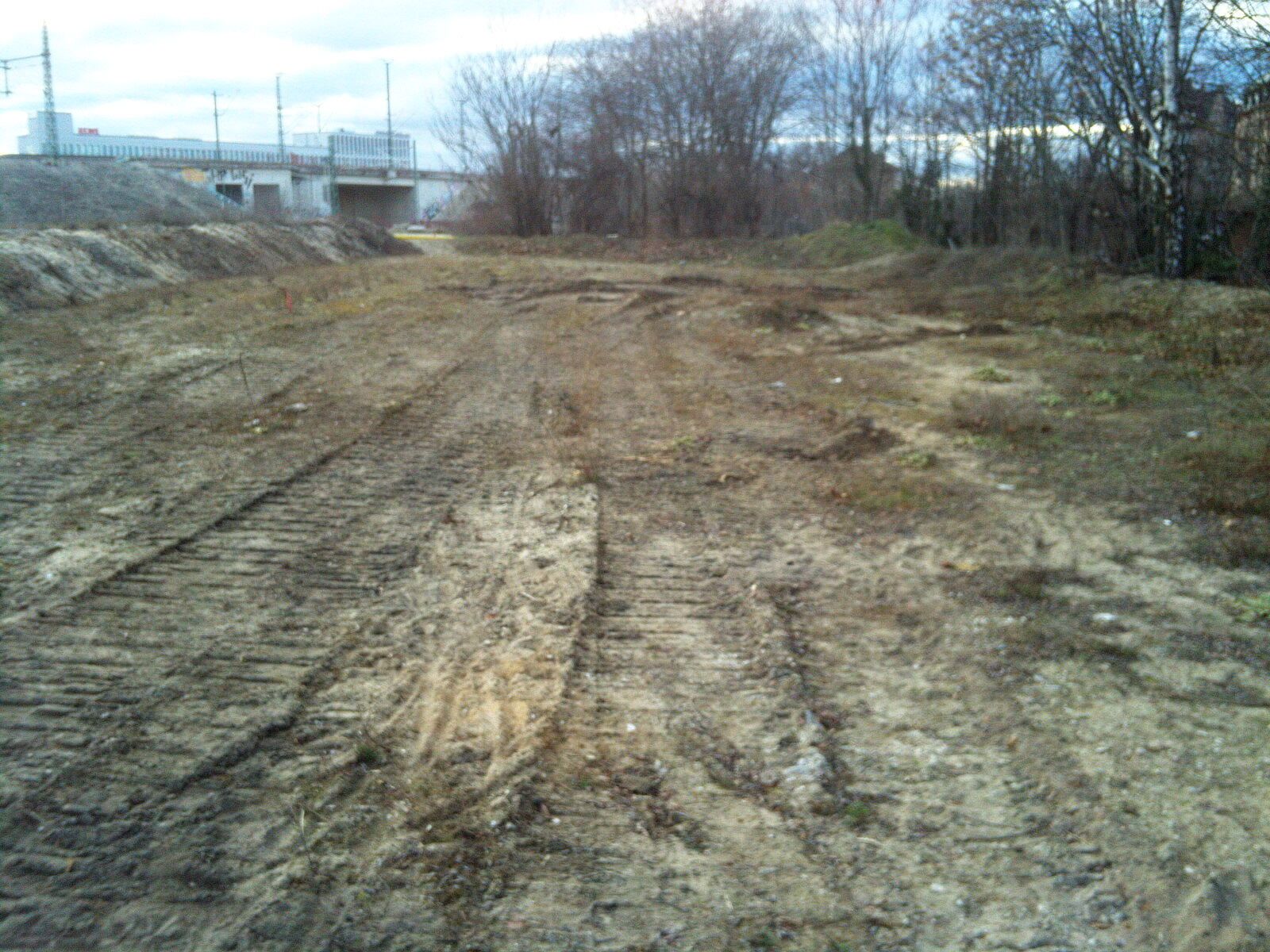 planiertes Ersatzhabitat