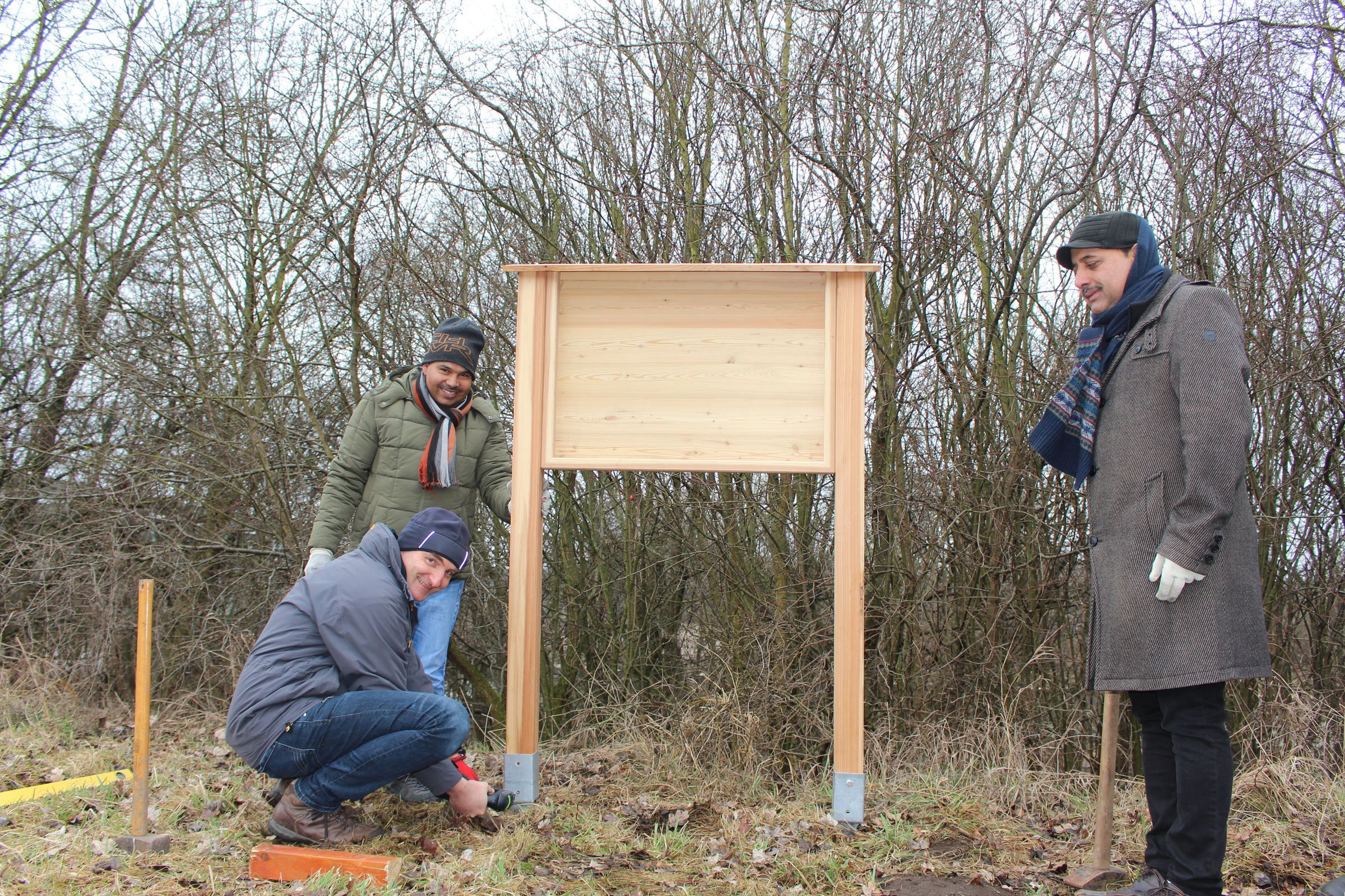 Schautafel am Schweinauer Buck Schautafel am Schweinauer Buck