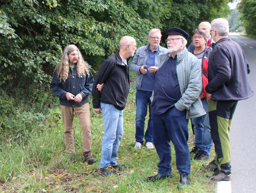 Wolfgang Kautz am Birnthoner Radweg