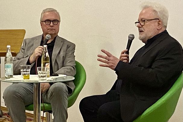 Alexander Jungkunz und Klaus-Peter Murawski