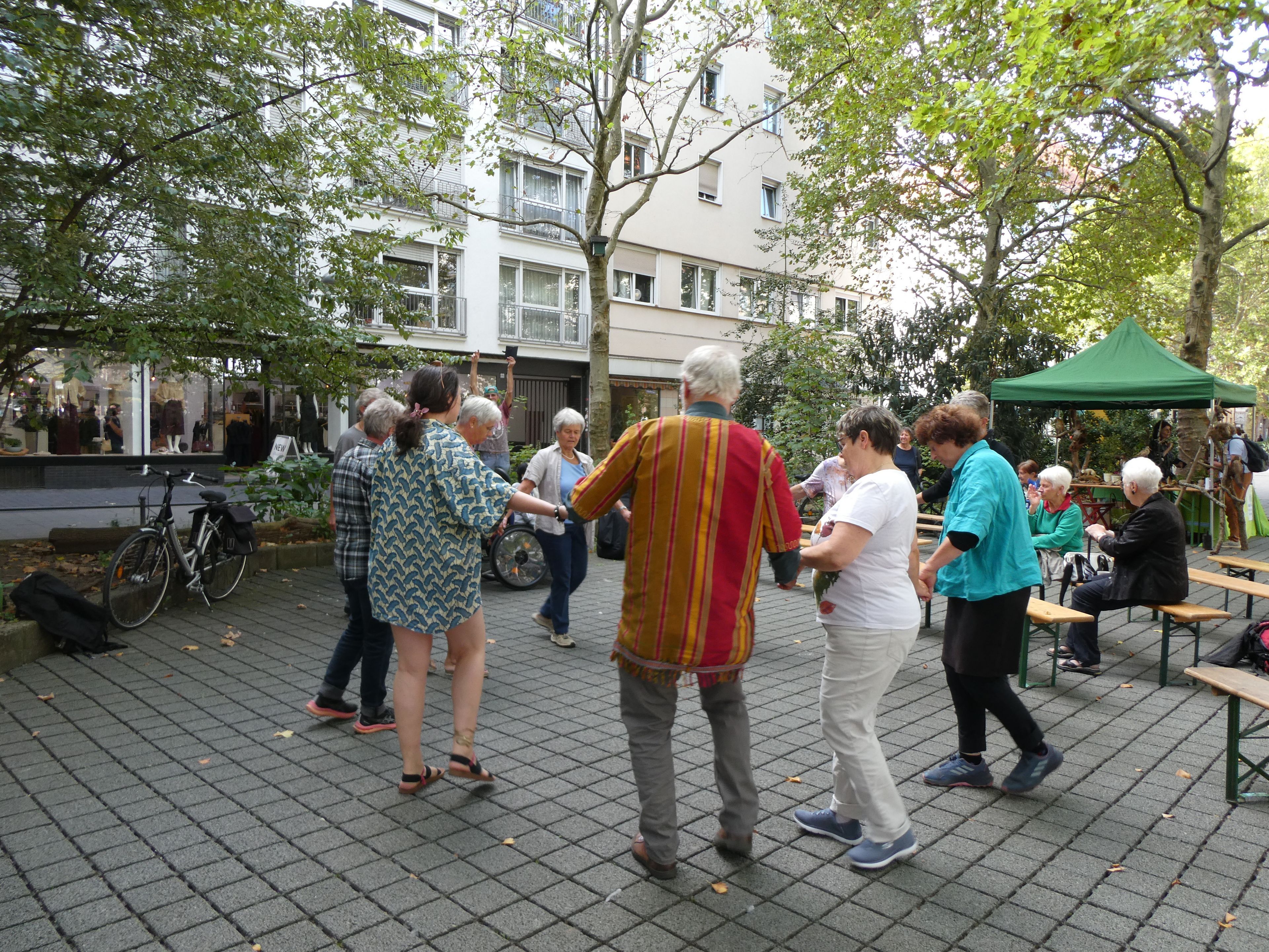 Gemeinsames Tanzen