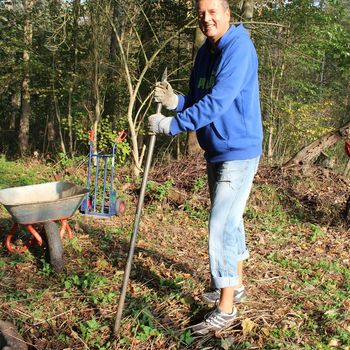 Arbeit mit der Brechstange Arbeit mit der Brechstange