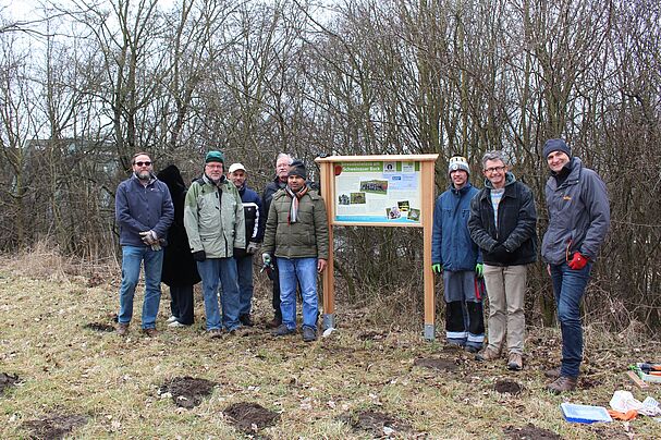 Schautafel am Schweinauer Buck