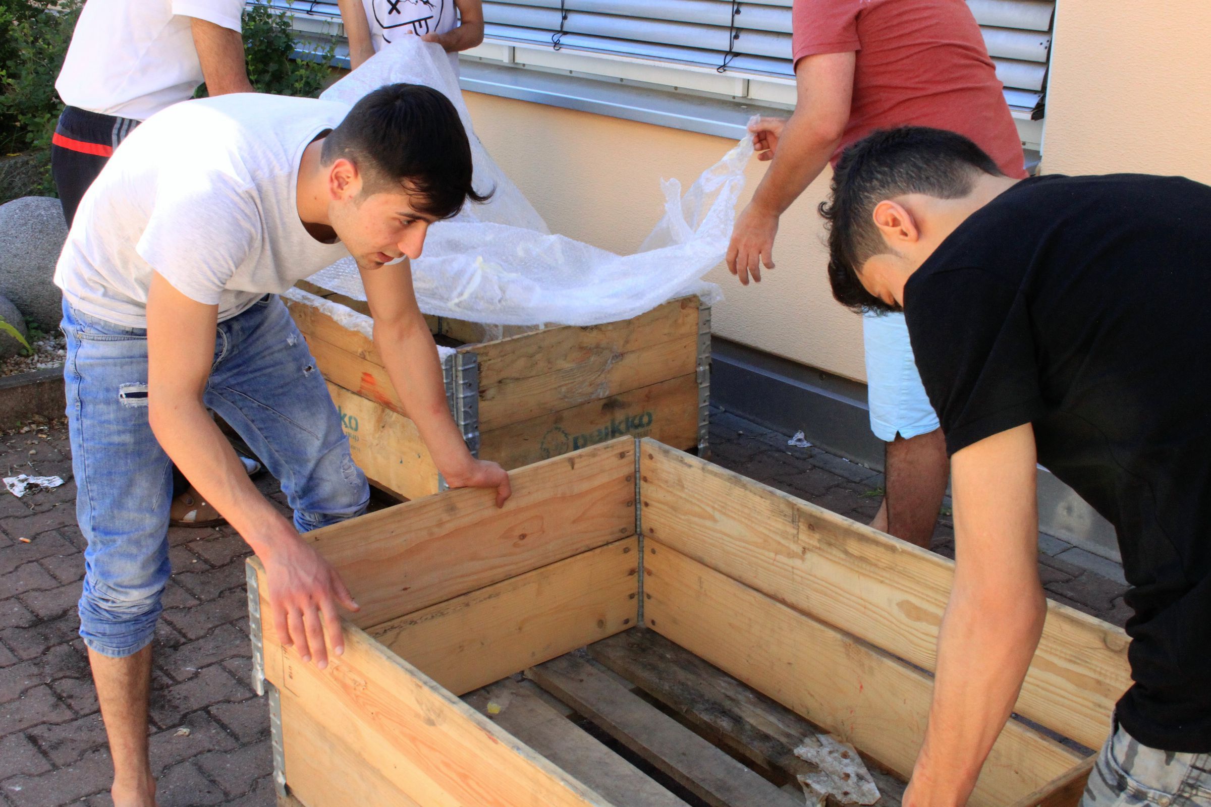 bei der Arbeit bei der Arbeit