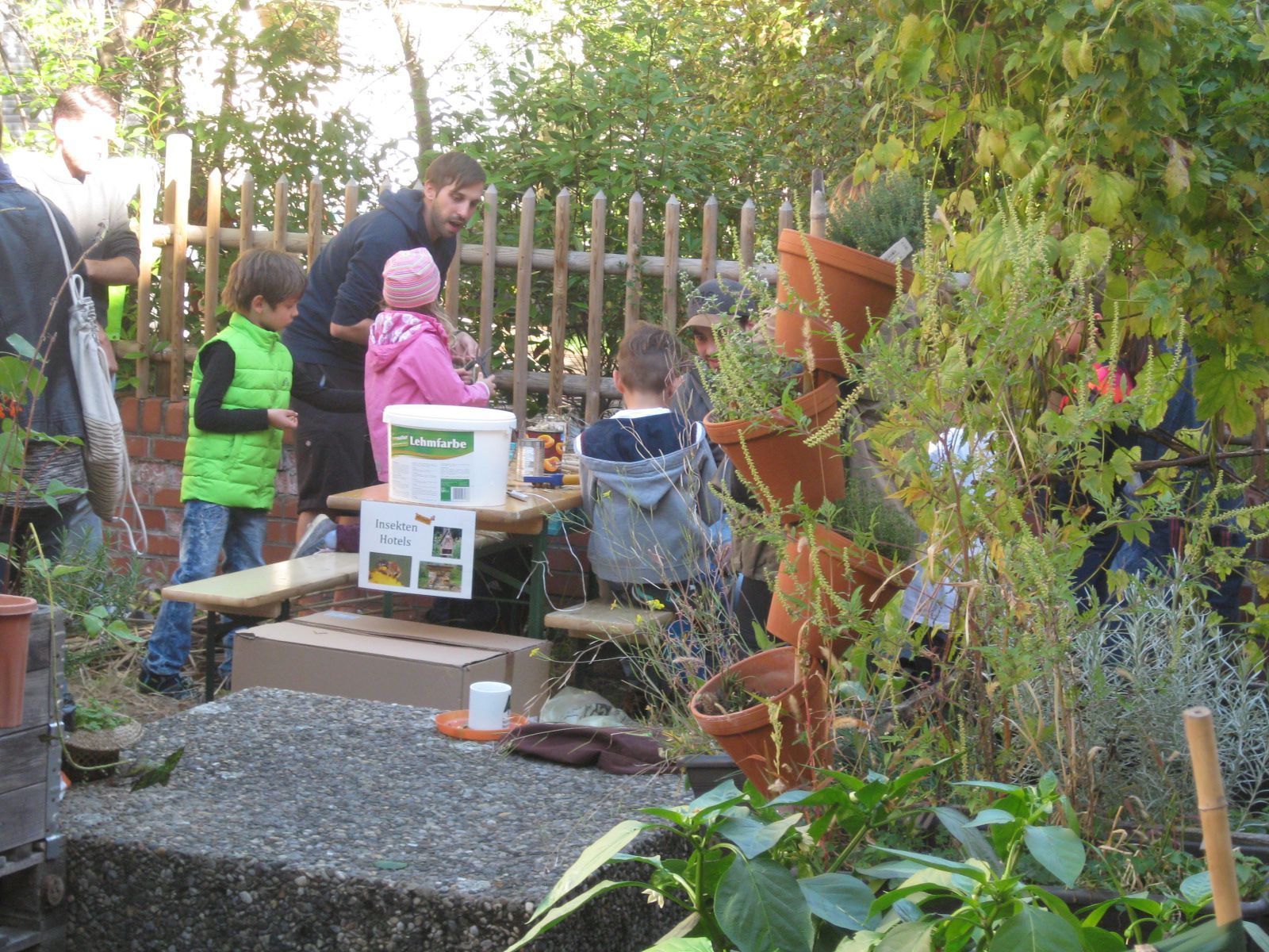 Insektenhotels basteln