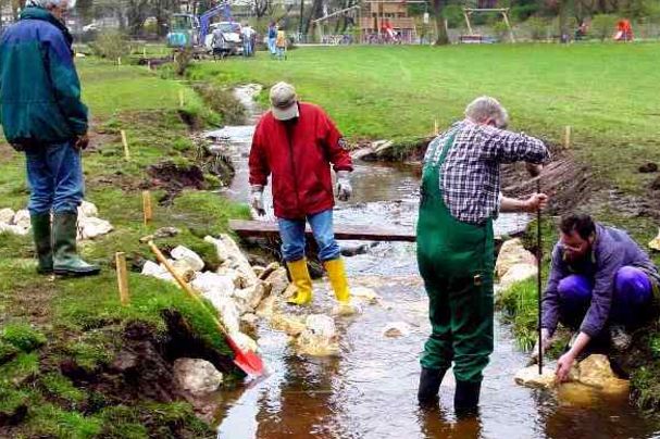 Renaturuerung des Goldbachs
