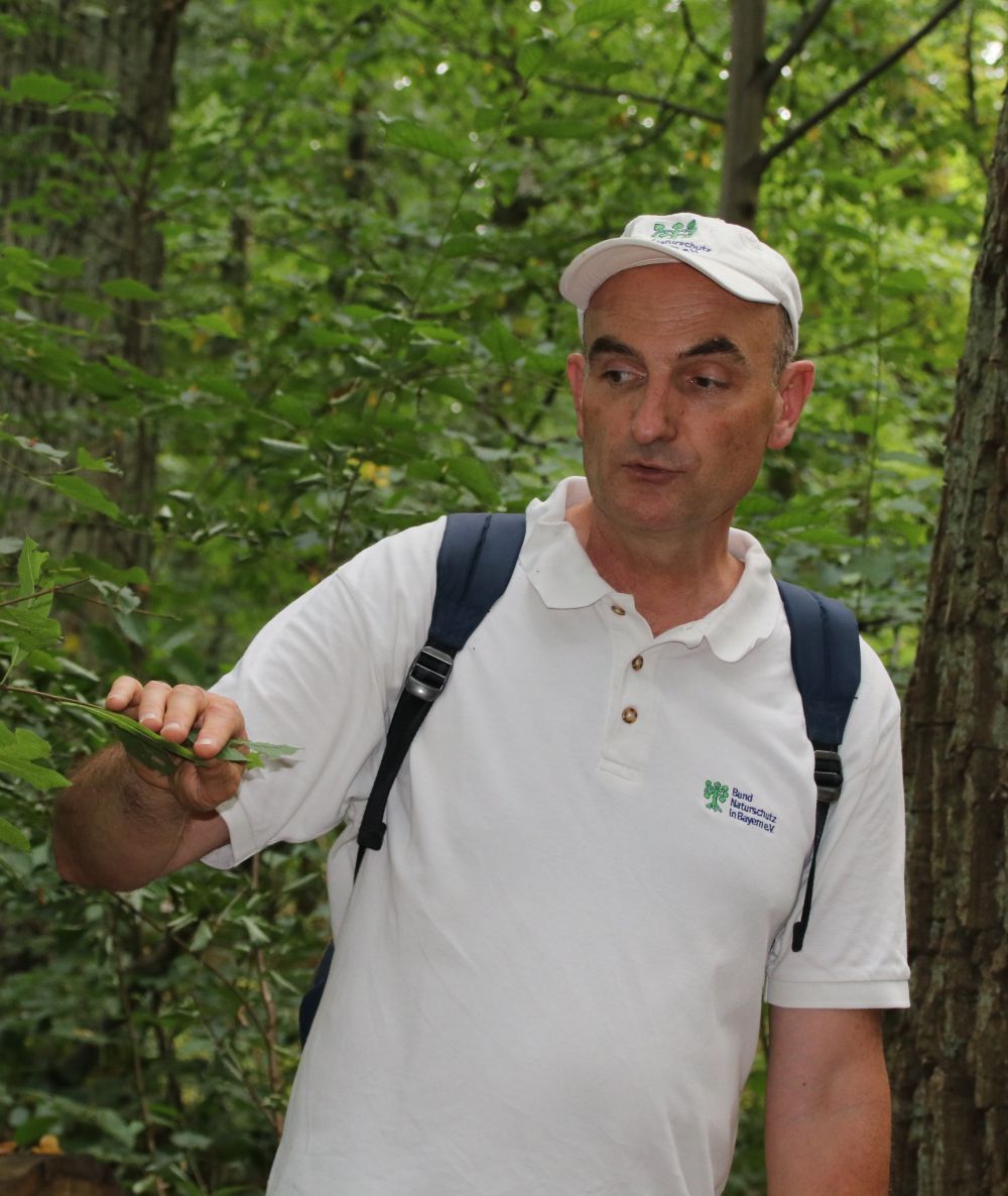 Exkursionsleiter Wolfgang Dötsch