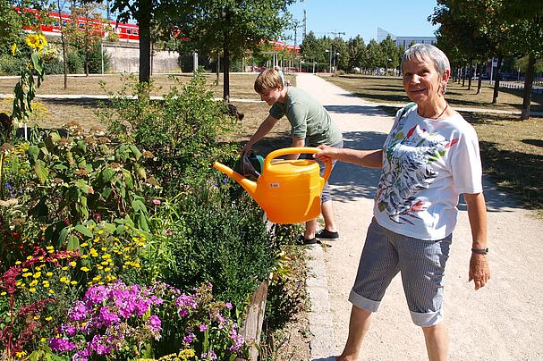 Beet im Südstadtpark