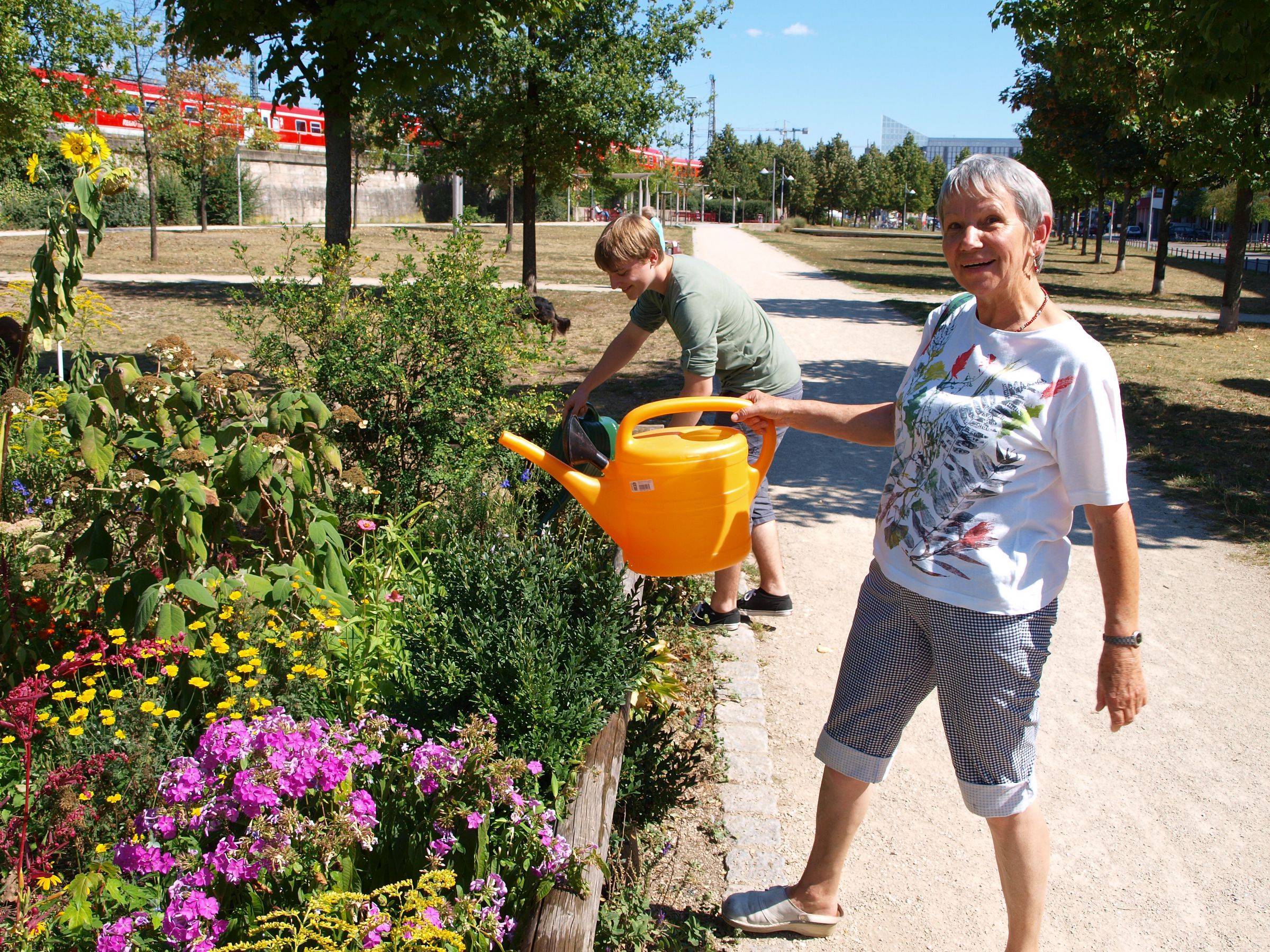 Beet im Südstadtpark