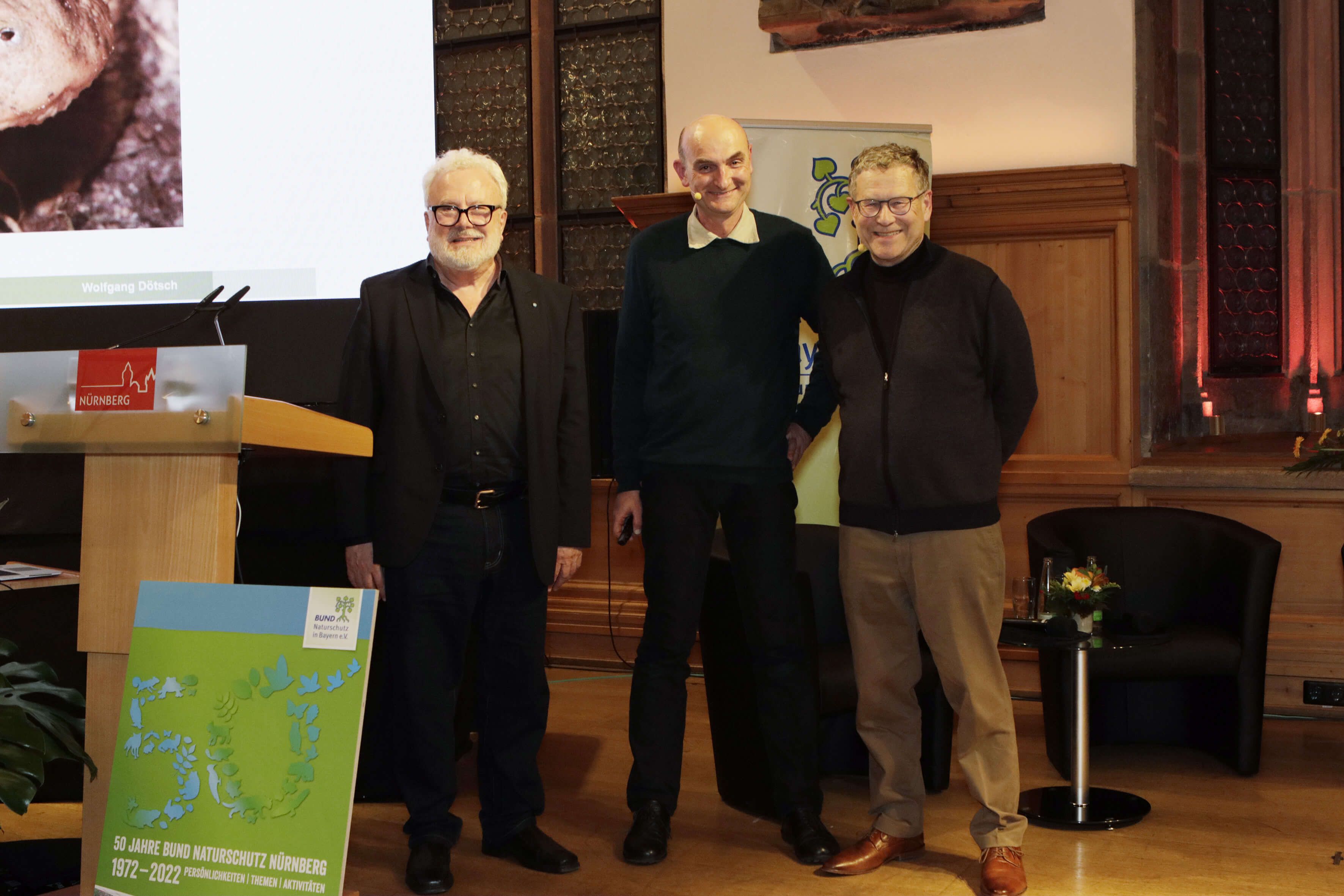 Klaus-Peter Murawski, Wolfgang Dötsch und Otto Heimbucher (Foto: Ralf Munker) Klaus-Peter Murawski, Wolfgang Dötsch und Otto Heimbucher