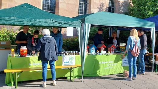 Stand der Ortsgruppe