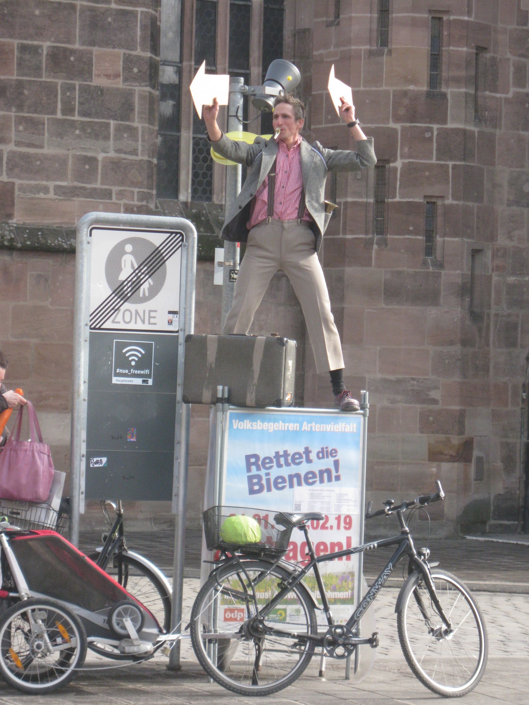 Markus Just in Aktion Markus Just in Aktion