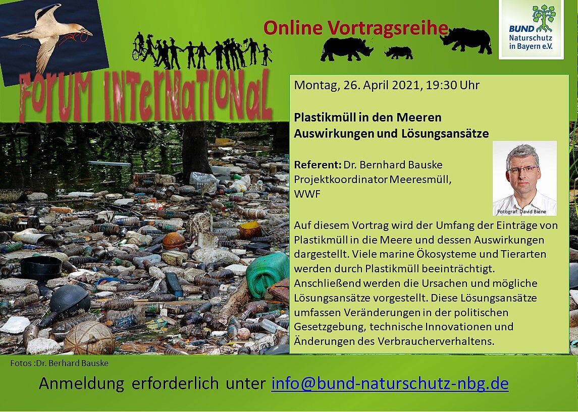 Vortrag Plastikmüll in den Meeren Vortrag Plastikmüll in den Meeren