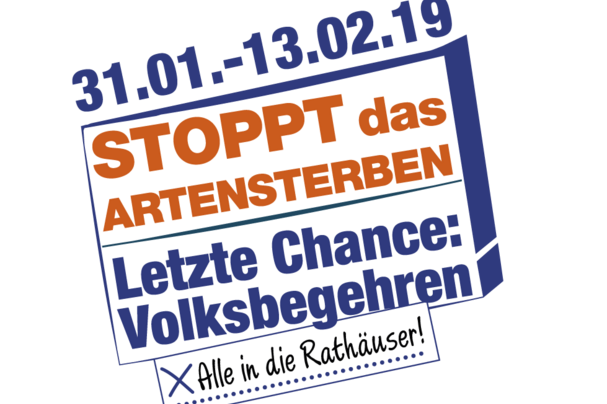 Logo Volksbegehren Artenvielfalt