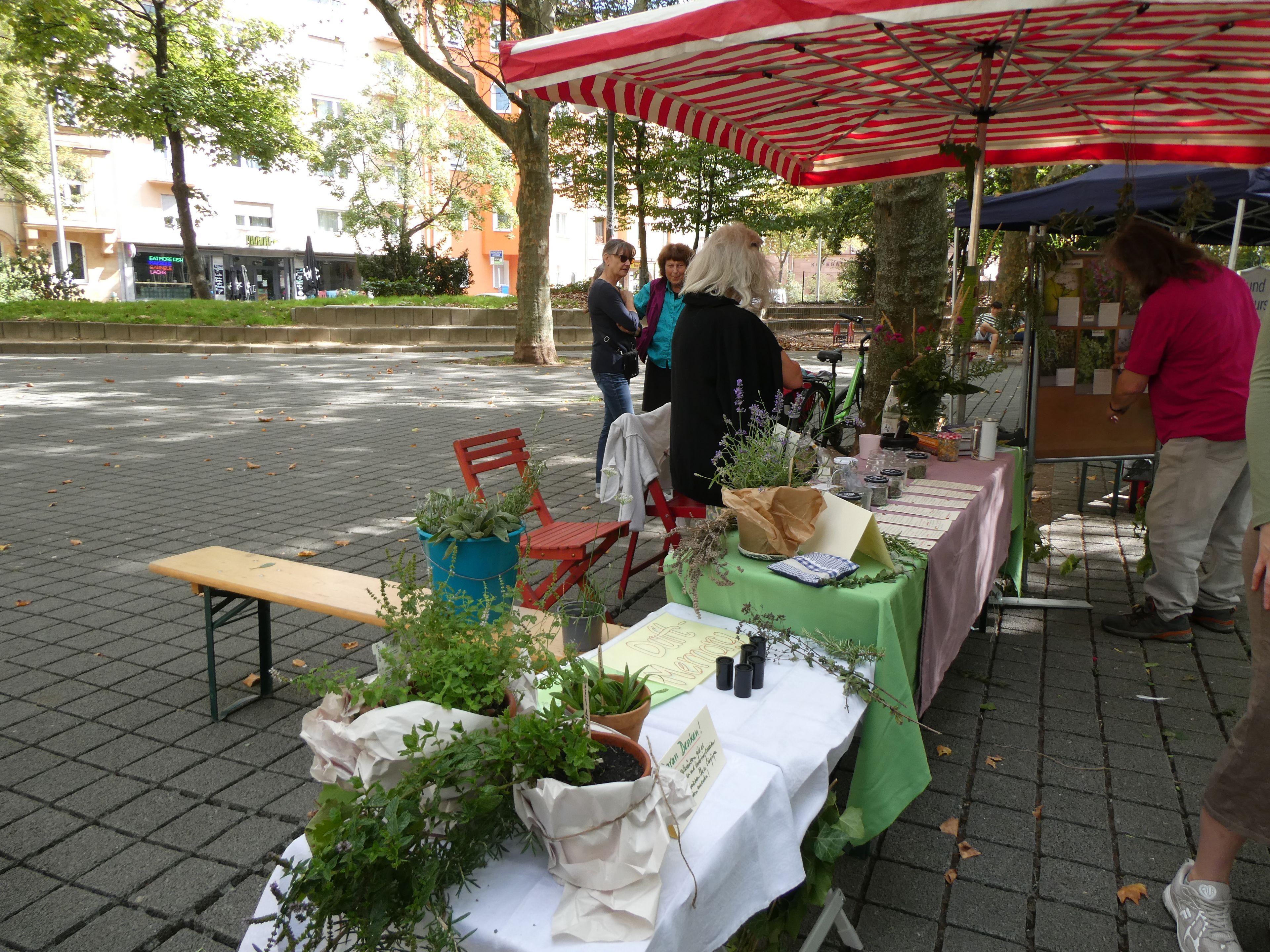 BN-Stand am Kopernikusplatzfest