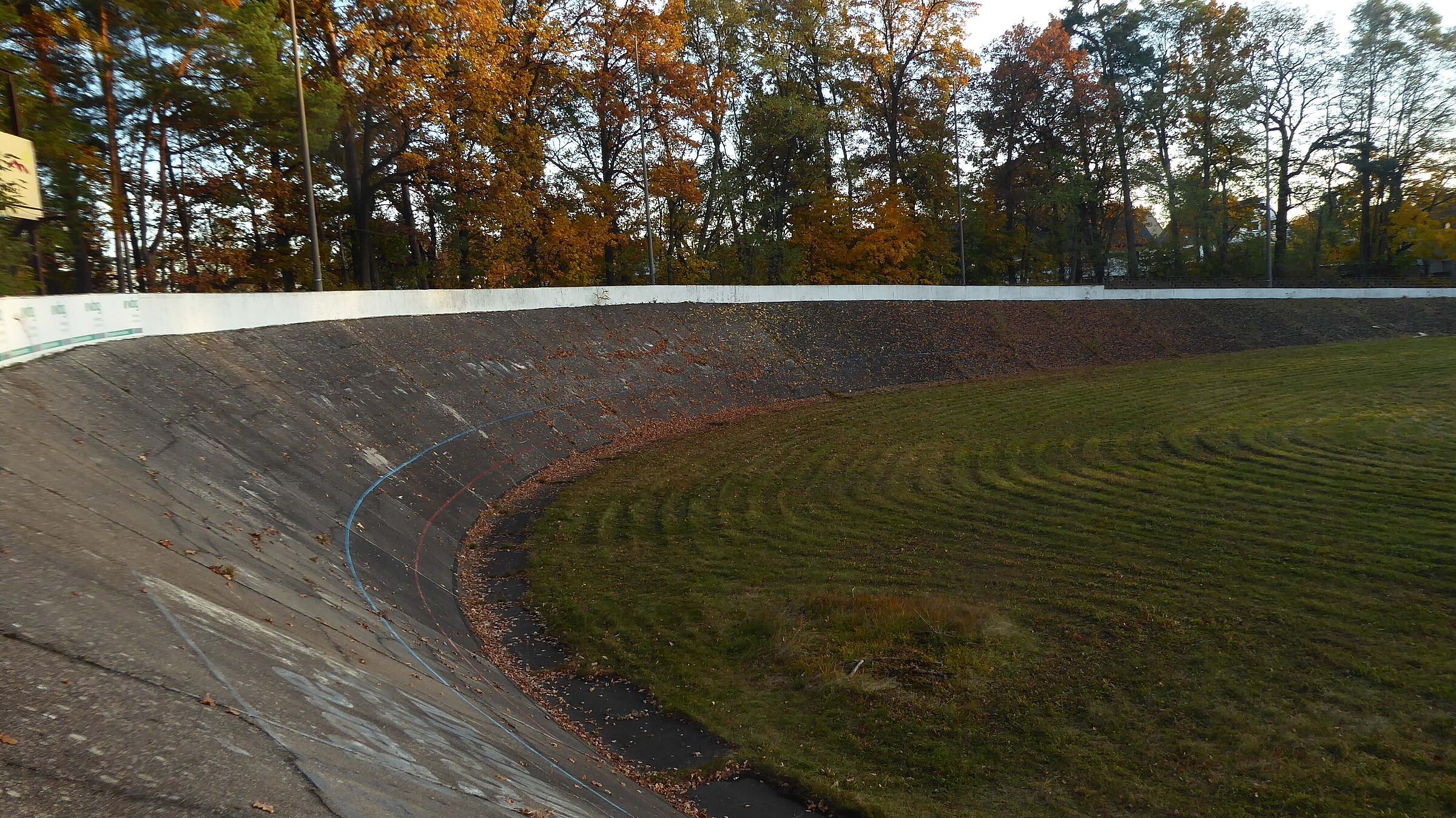Impressionen von der Radrennbahn