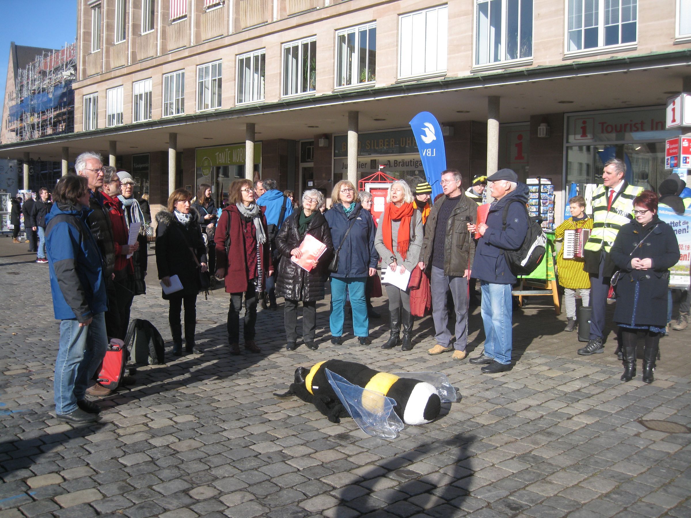 Nürnberger Gewerkschaftschor Auftakt Nürnberger Gewerkschaftschor Auftakt