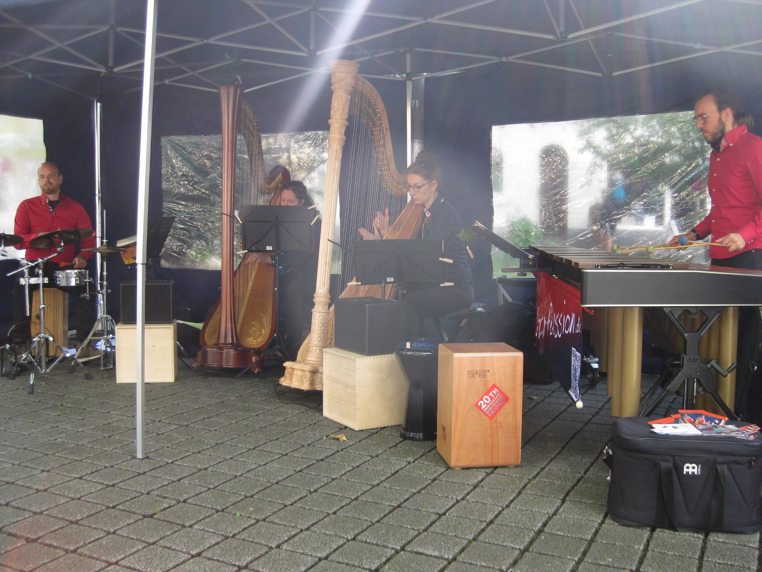 Harfussion mit Sonne