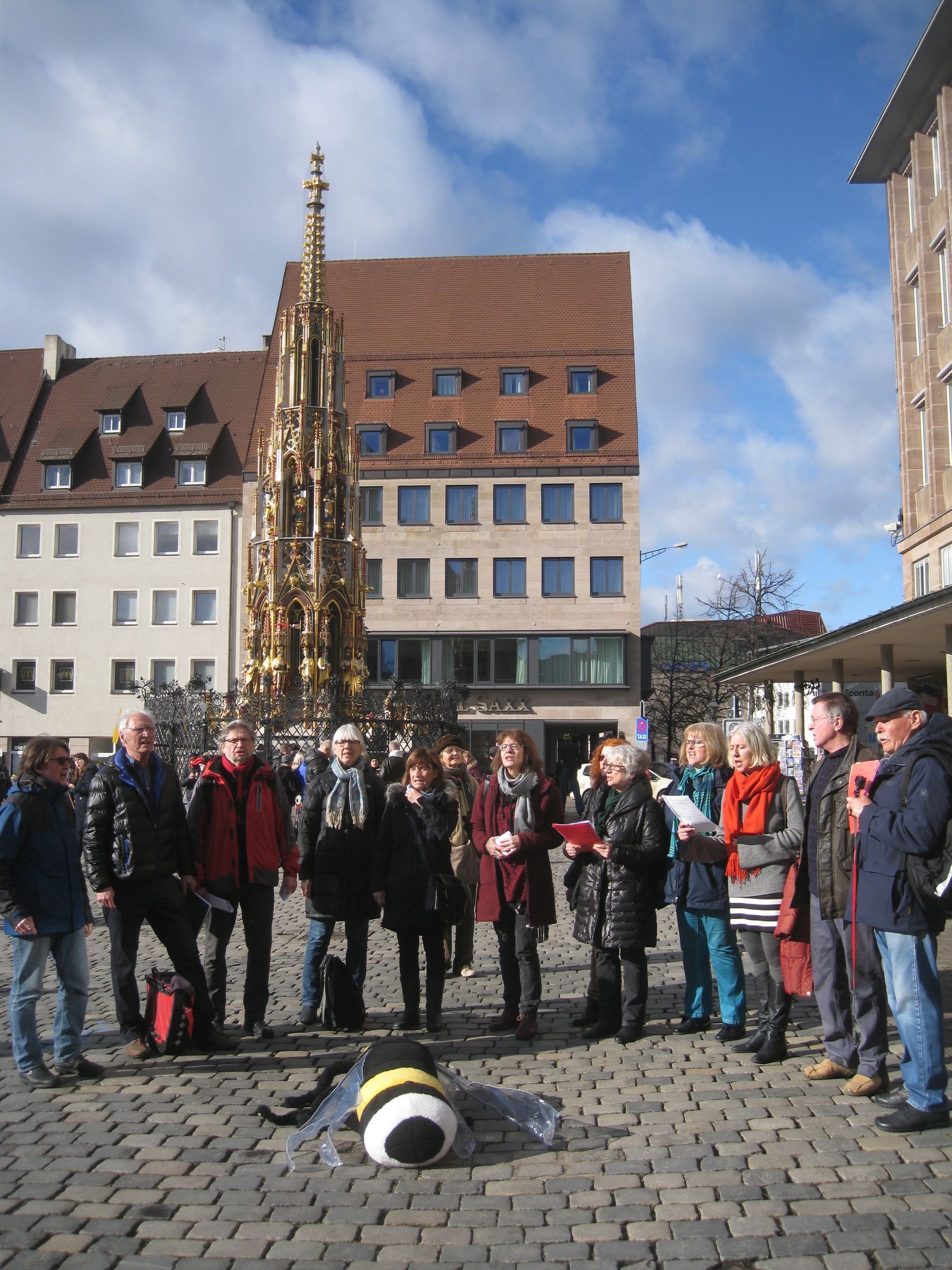 Nürnberger Gewerkschaftschor Auftakt Nürnberger Gewerkschaftschor Auftakt