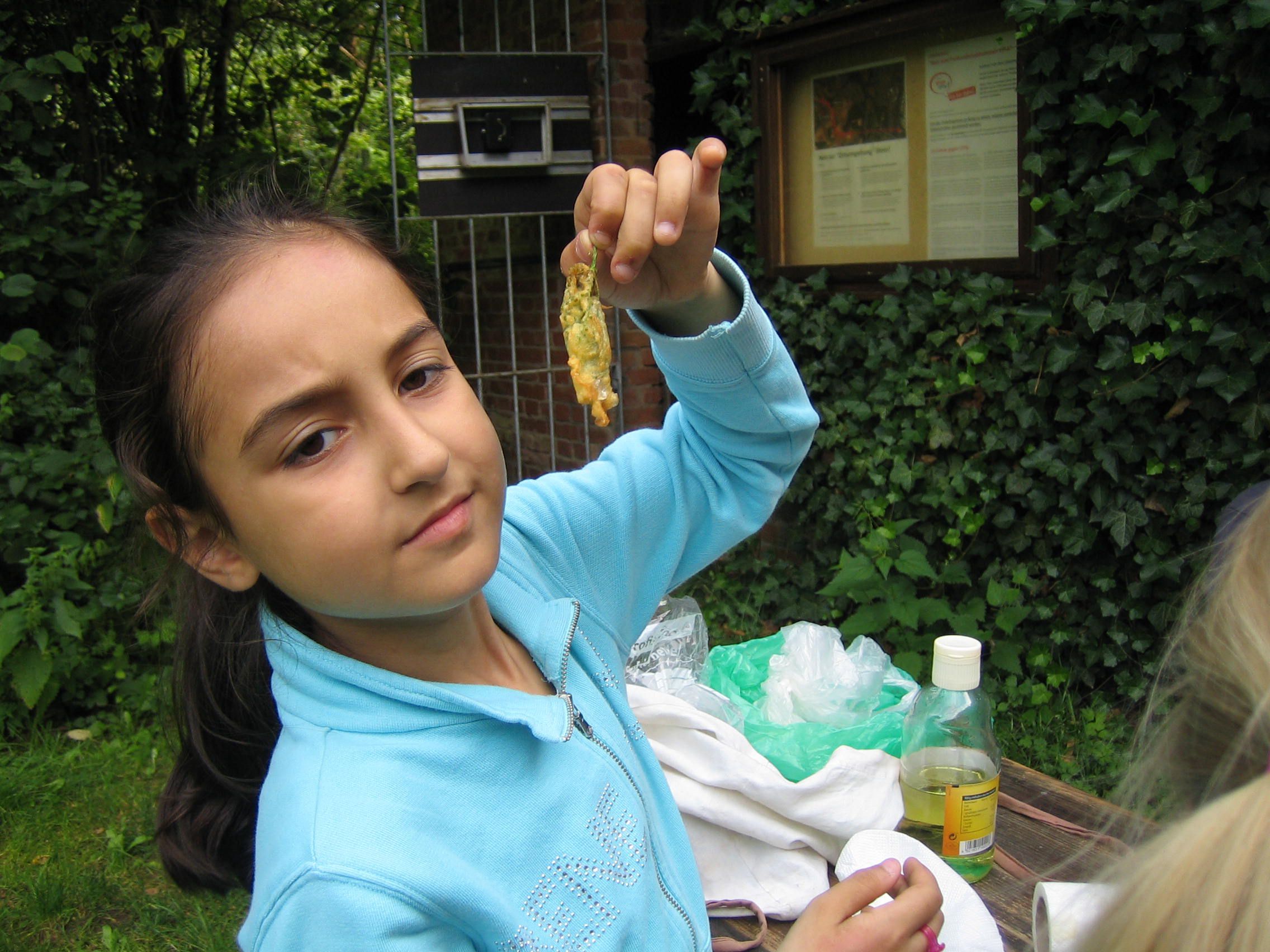 Lecker! Brennnesselchips