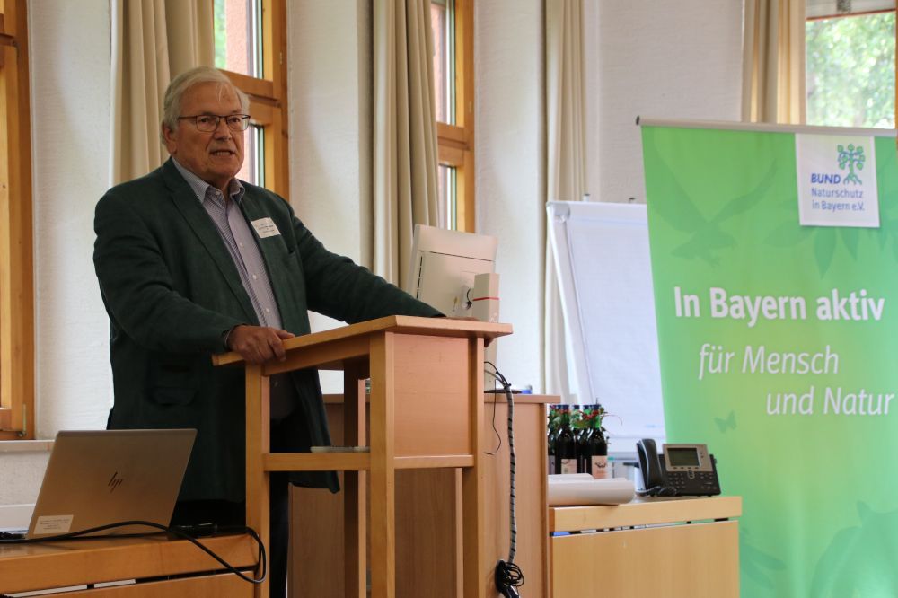 Hubert Weiger bei seiner Festrede (Foto: Wolfgang Dötsch) Hubert Weiger bei seiner Festrede