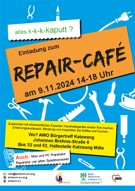 Flyer Repair-Café November 2024