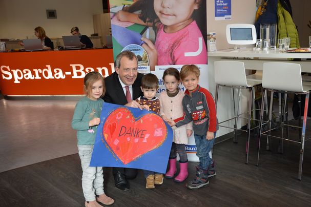 Kinder des Mütterzentrums in Fürth