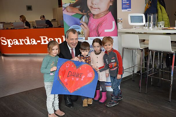 Kinder des Mütterzentrums in Fürth
