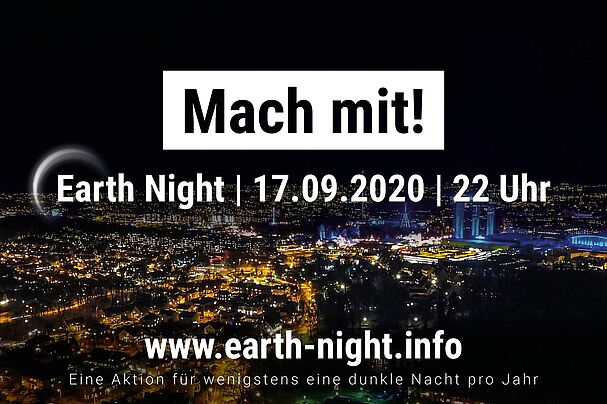Banner Earth Night