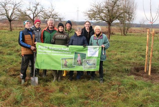 Streuobstwiese Großgründlach Gruppenbild (Foto: Wolfgang Dötsch)