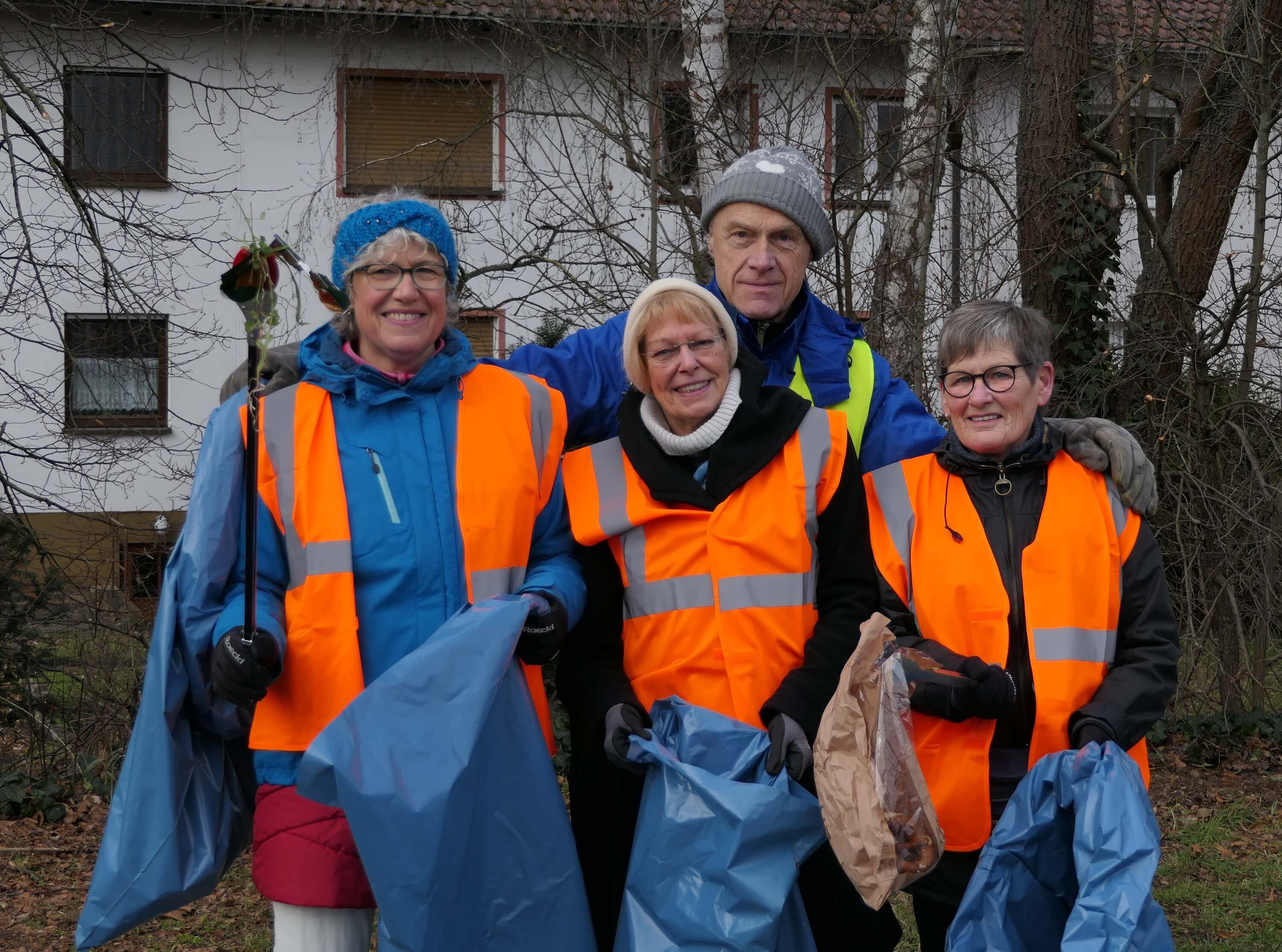 Müllsammelaktion Boxdorf