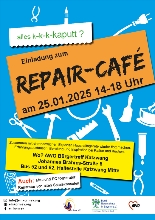 Plakat Repair-Café