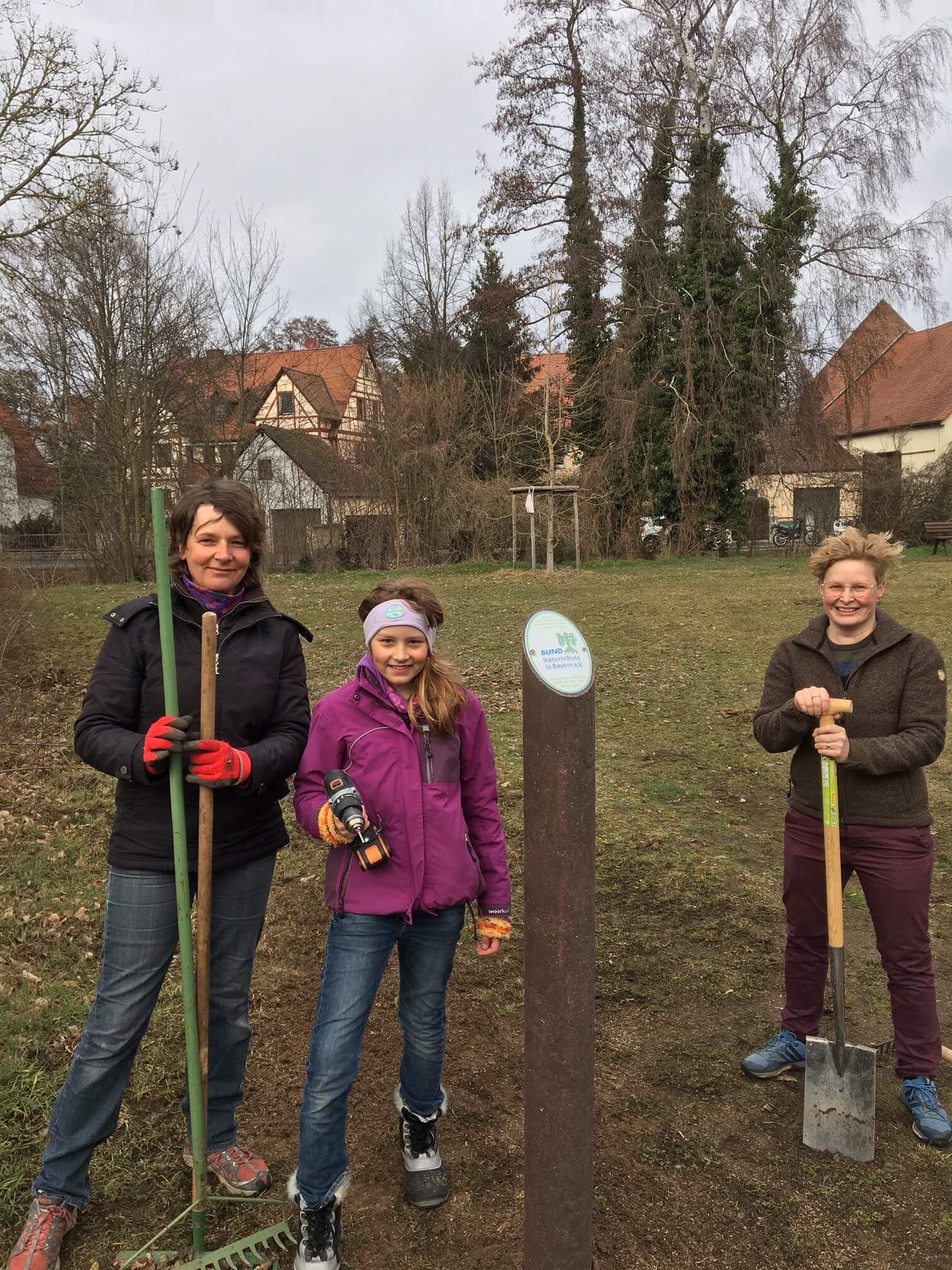 Blühfläche Großgründlach (Foto: Familie Weber) Blühfläche Großgründlach