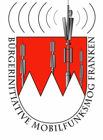 Logo Bürgerinitiative Mobilfunksmog Franken Logo Bürgerinitiative Mobilfunksmog Franken