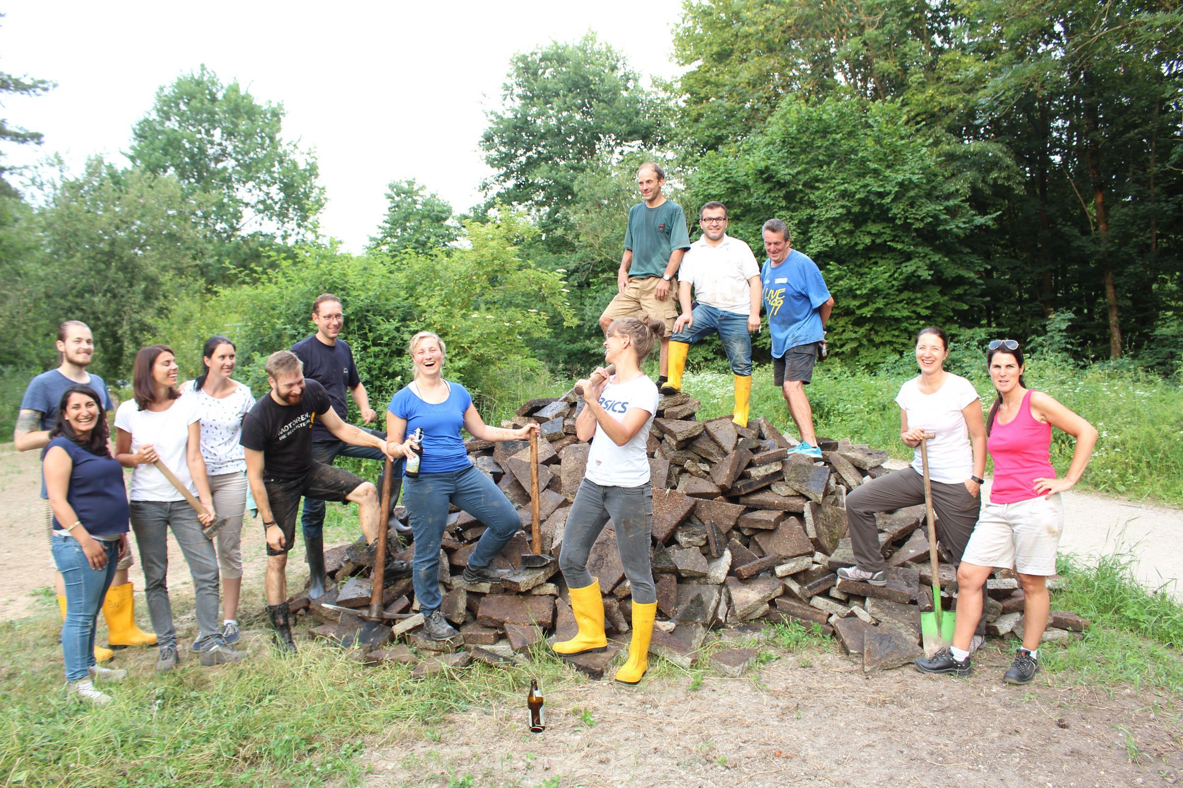 Nach getaner Arbeit Nach getaner Arbeit