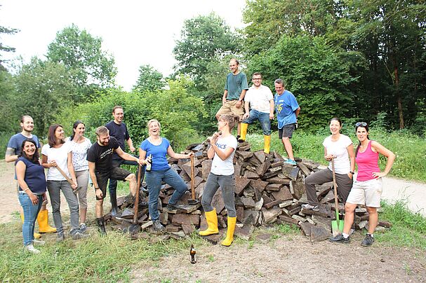 Renaturierung des Eichenwaldgrabens