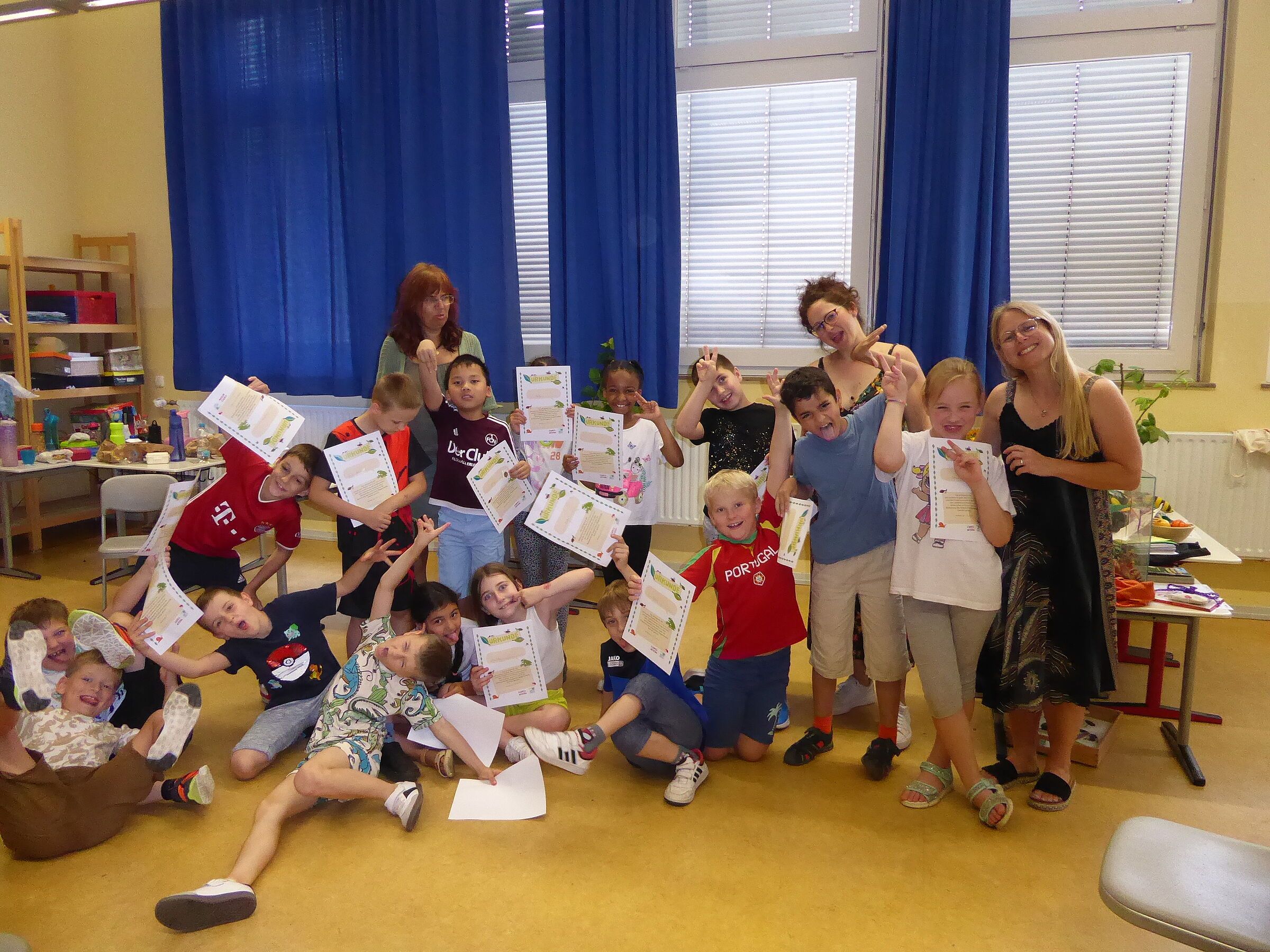 Natur im Wandel - Urkundenübergabe (Foto: Barbara Philipp) Natur im Wandel - Urkundenübergabe