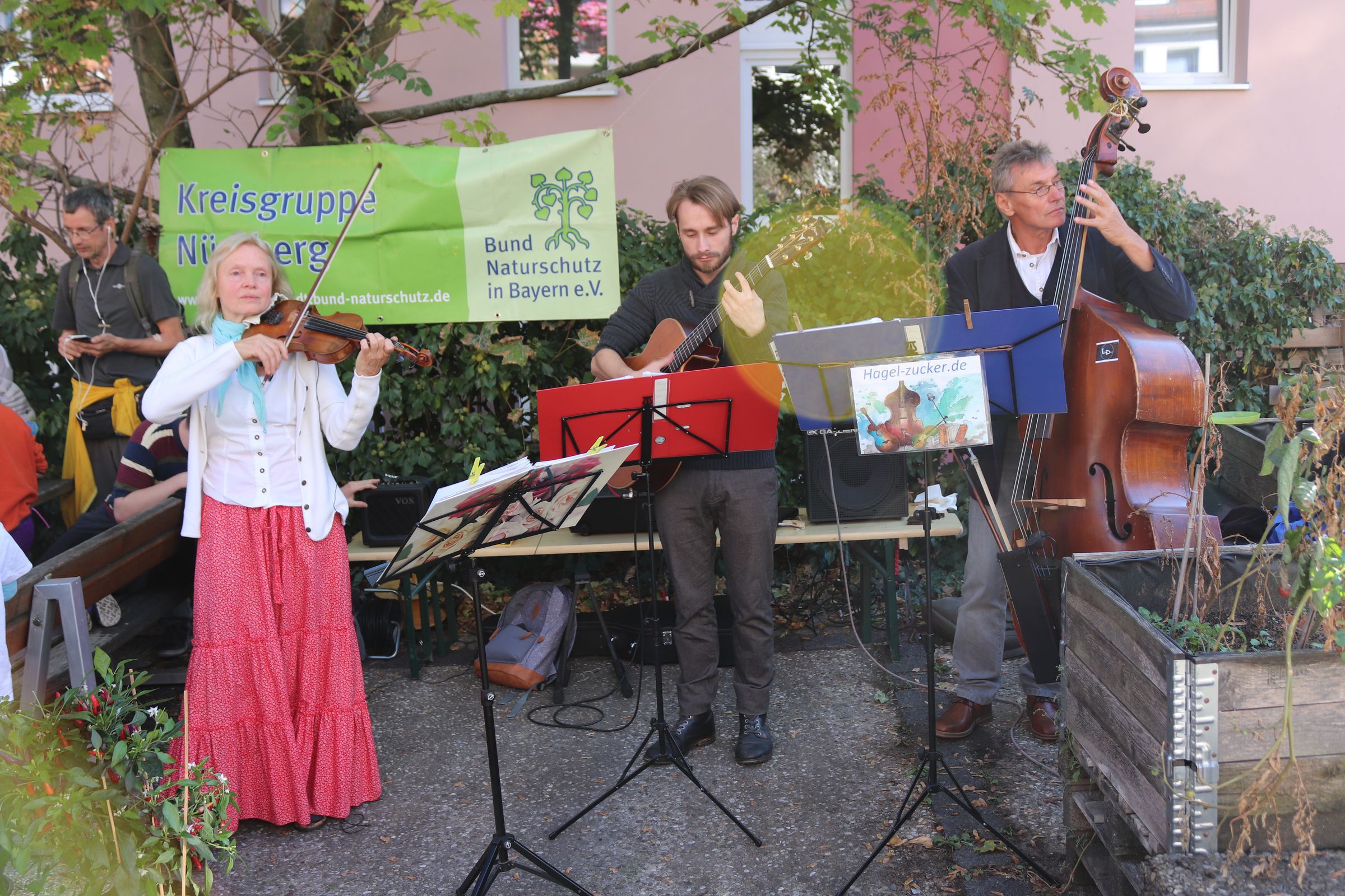 Musik mit der Gruppe Hagelzucker