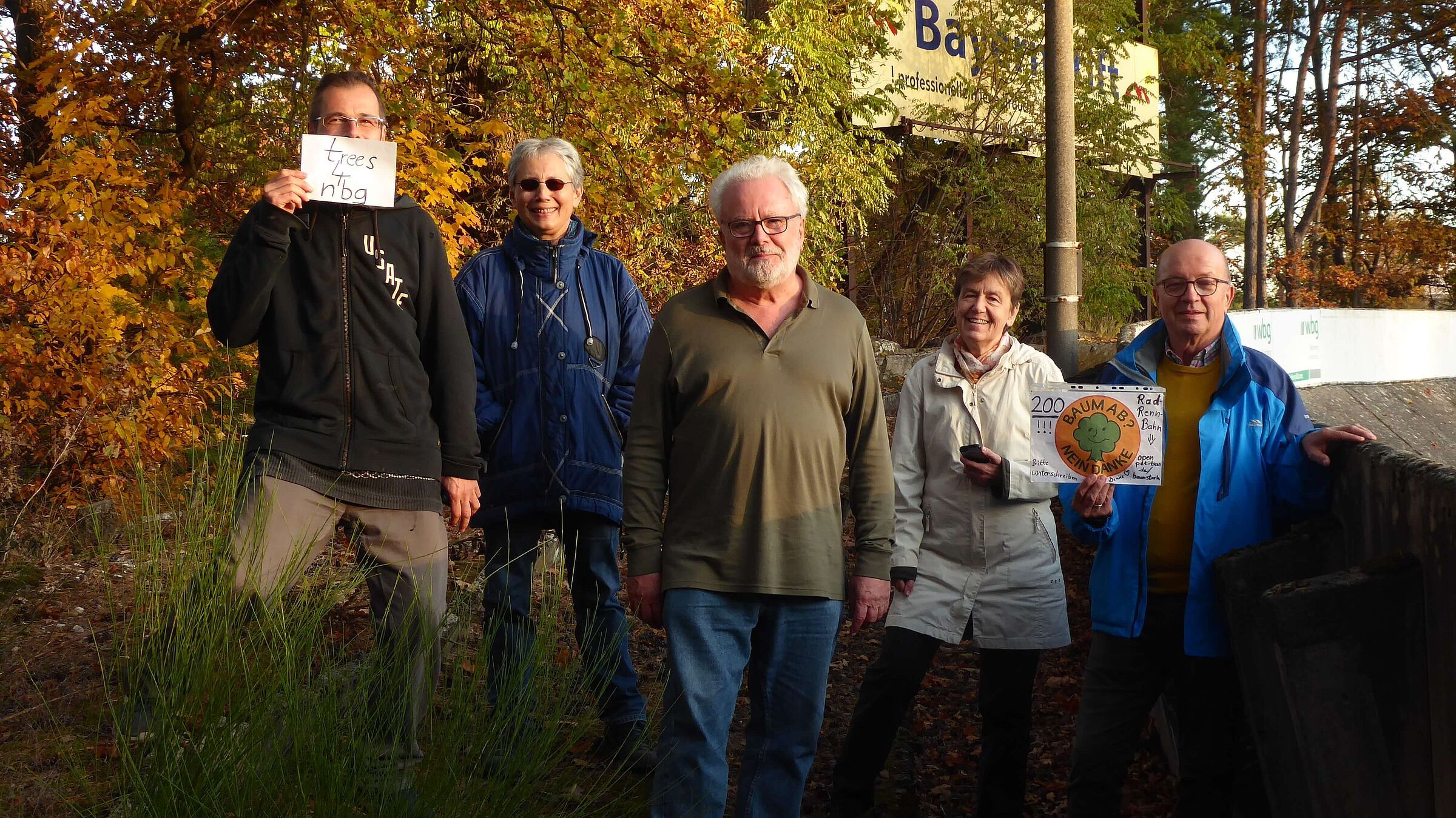 BN-Vorsitzender Klaus-Peter Murawski beim Ortstermin (Foto: Hiltrud Gödelmann)