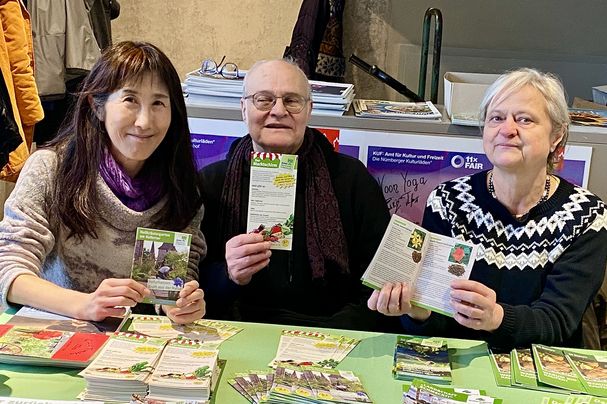 Kazumi Nakayama, Richard Stry und Iris Torres-Berger (Foto: Hiltrud Gödelmann) Kazumi Nakayama, Richard Stry und Iris Torres-Berger
