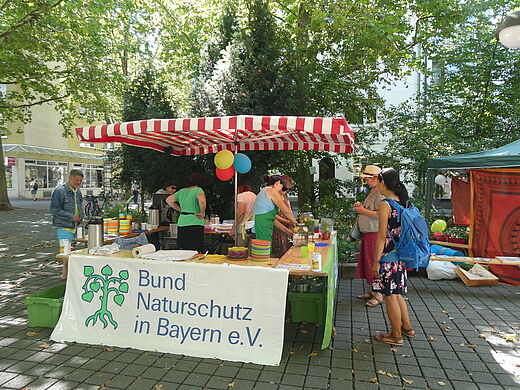 Stand am Kopernikusplatzfest