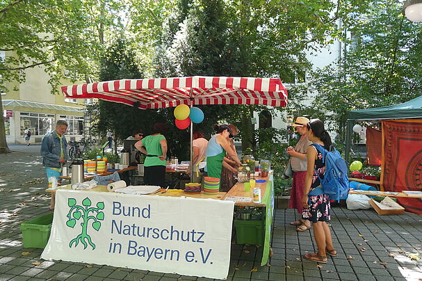 Stand am Kopernikusplatzfest