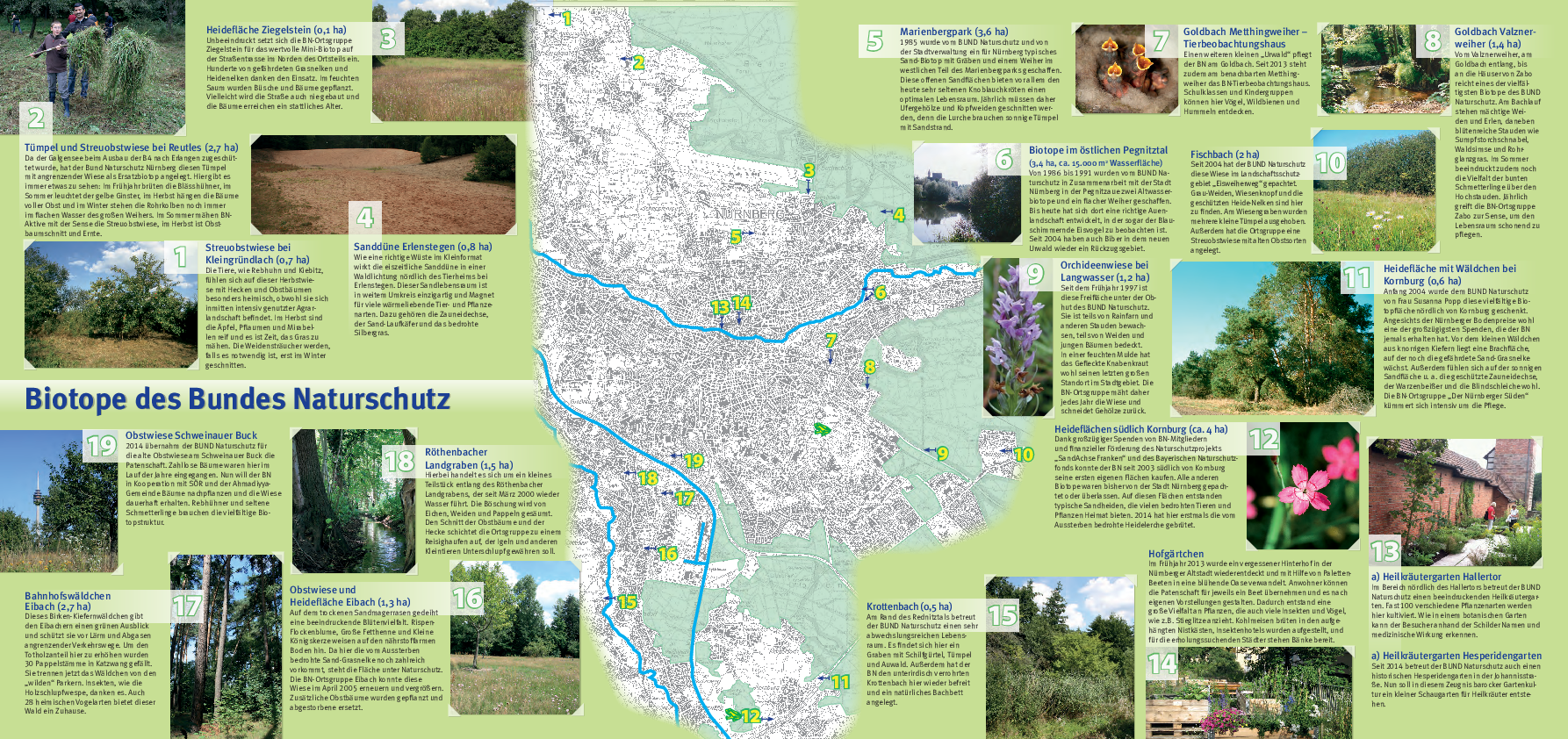 Biotope des BUND Naturschutz Nürnberg