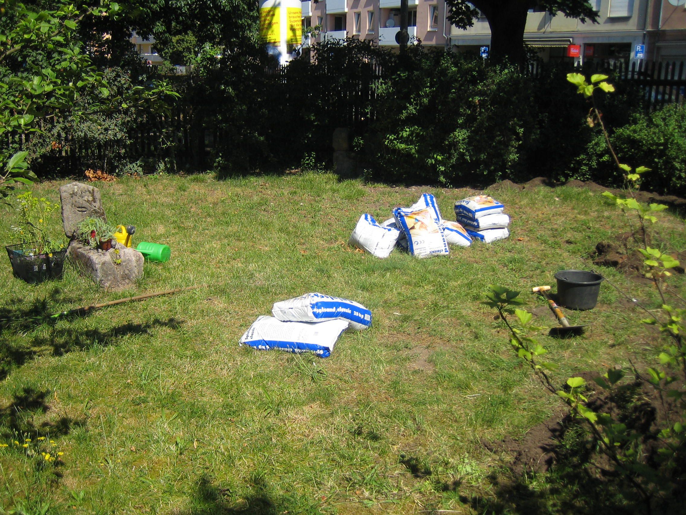 Material für den Sandgarten