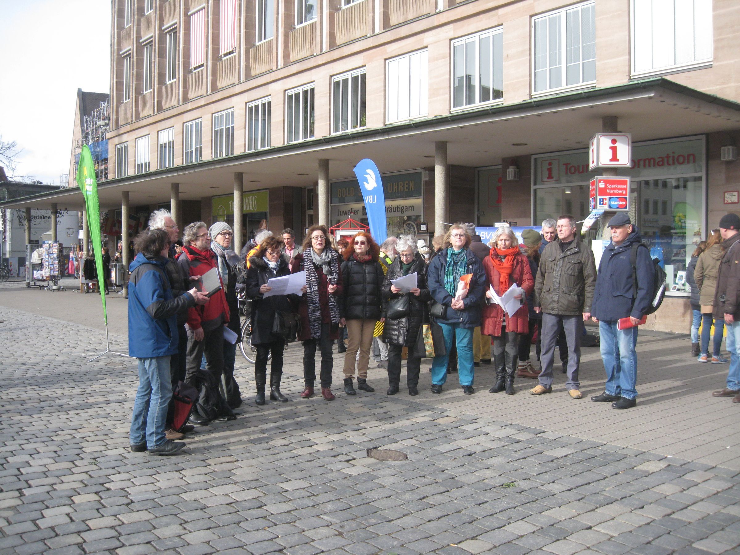 Nürnberger Gewerkschaftschor Auftakt Nürnberger Gewerkschaftschor Auftakt