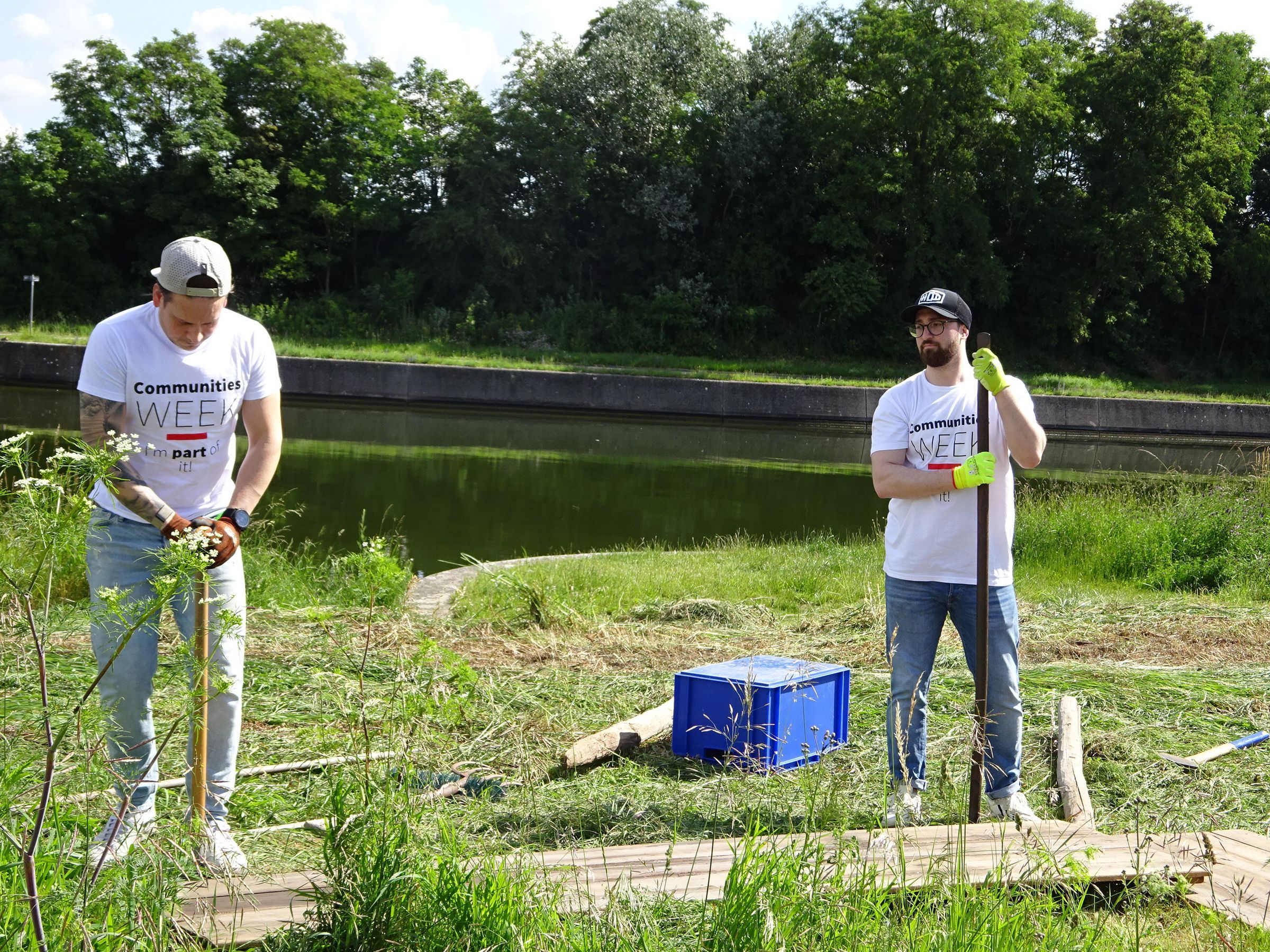 Erbauen eines Komposts Erbauen eines Komposts