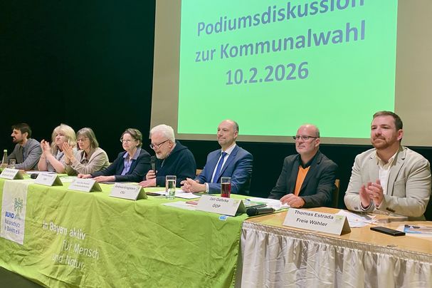 Podiumsdiskussion zur Kommunalwahl