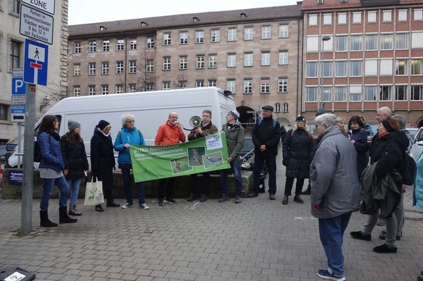 Demo vor Stadtratssitzung