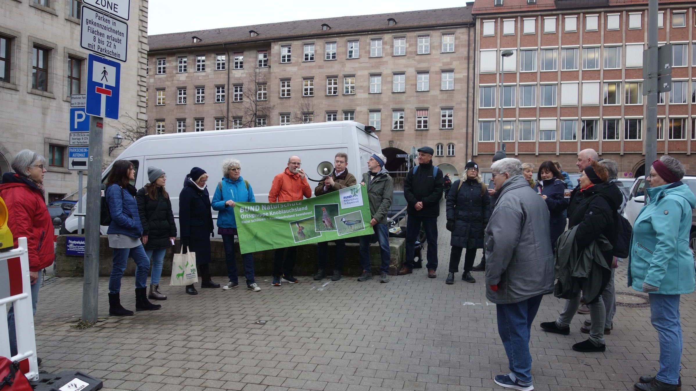 Demo vor Stadtratssitzung